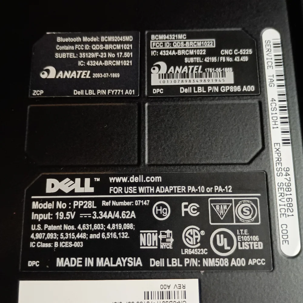 Dell XPS M1350